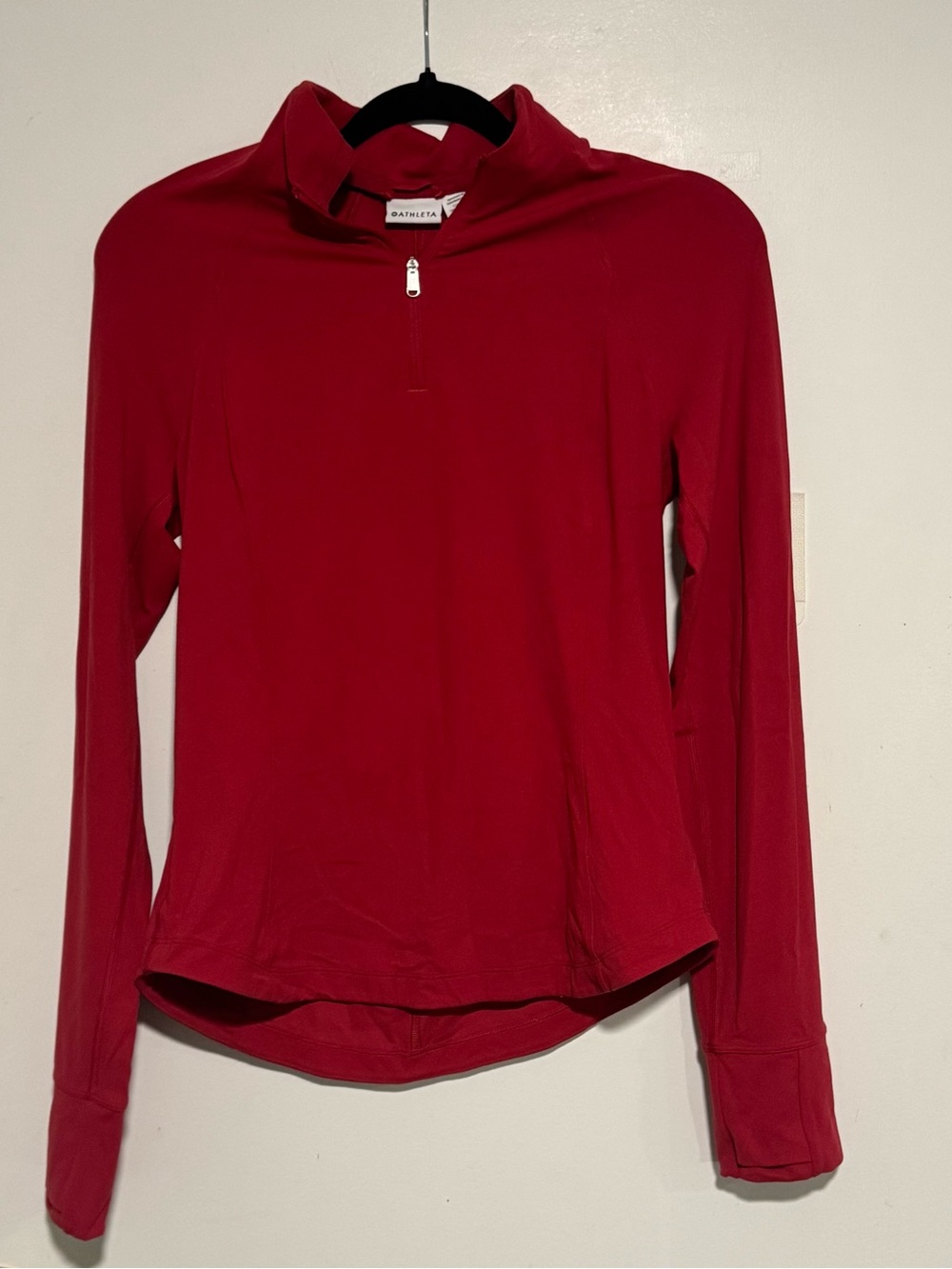 Athleta Salutation 1/2 Zip Performance Size M
